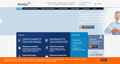Desktop Screenshot of amedia-contables-londres.com